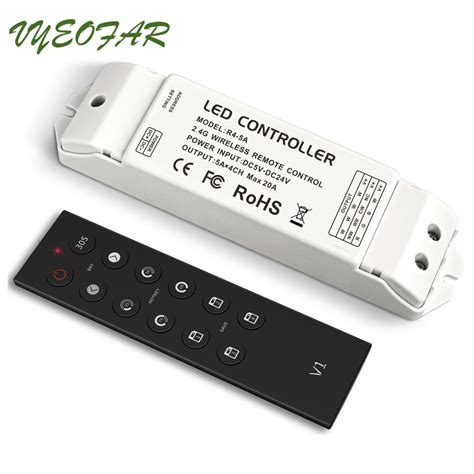 ltech  led strip dimmer  wireless remote dimming controller