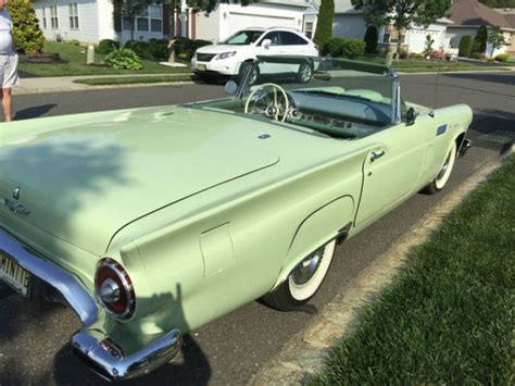 willow green ford thunderbird convertible classic