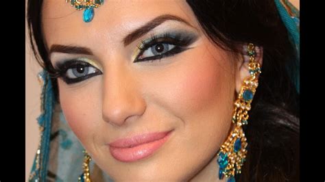 exotic arabic makeup princess jasmine make up transformation ماكياج العربي youtube