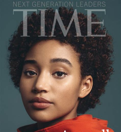 Amandla Stenberg Covers Time Magazine
