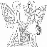 Coloring Fairy Pages Girl Fairies Boy Printable Girls Color Sheet Kids Gif Nesto Flash Coloriage Couple Gorgeous Sheets Another Interactive sketch template