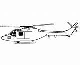 Coloring Helicopter Drawing Huey Uh Military Print Drawings Aircraft Go Next Back Roto sketch template