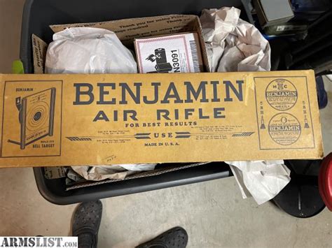 armslist  sale benjamin franklin air rifle