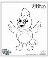 Sprout Chica Sprouts sketch template