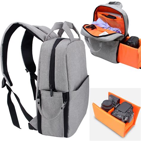 Dslr Camera Bag Shockproof Video Case Backpack Shoulder Cover For Sony