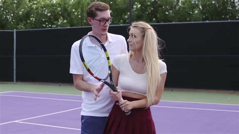natalia starr gets fucked on the tennis court by her coach buddy hollywood natalia starr in