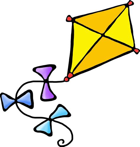 kite clipart yellow pictures  cliparts pub