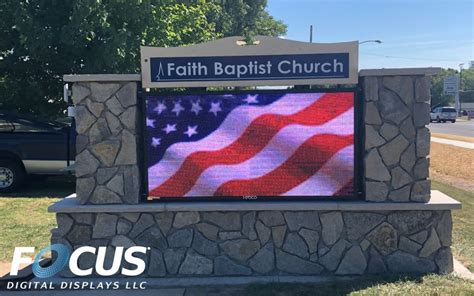 faith baptist church focus digital displays