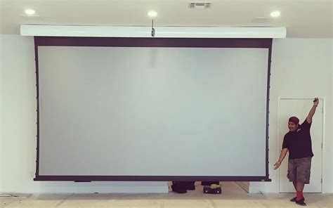 motorised projector screen ceiling mount shelly lighting