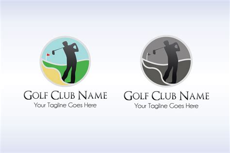 golf club logo template