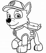Paw Patrol Coloring Print Outs Pages Template Templates sketch template