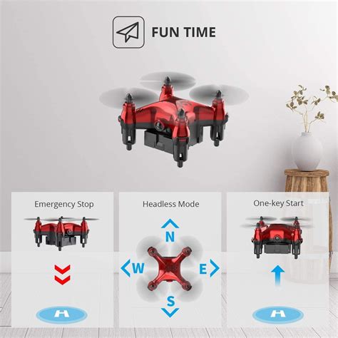 holyton ht mini drone  kids beginners easy pocket rc quadcopter  altitude hold  flips