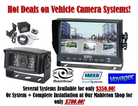 vehicle camera systems cherokee truck equipment