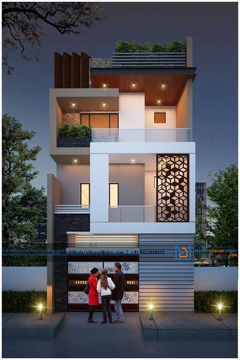 elevation design indore  house plan india