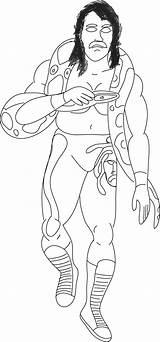 Wwe Coloring Pages Shawn Michaels Dx Template Odd Dr sketch template