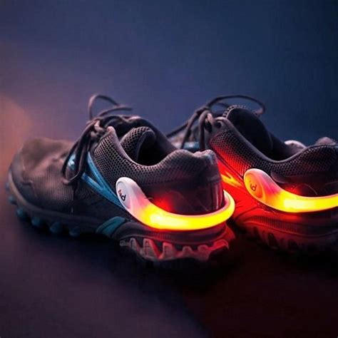 Illuminated Sneaker Spurs Reflective Running Gear