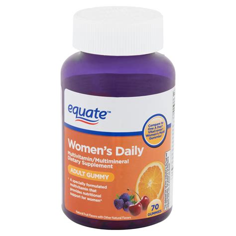 equate  daily womenaa   adult gummy multivitamin dietary
