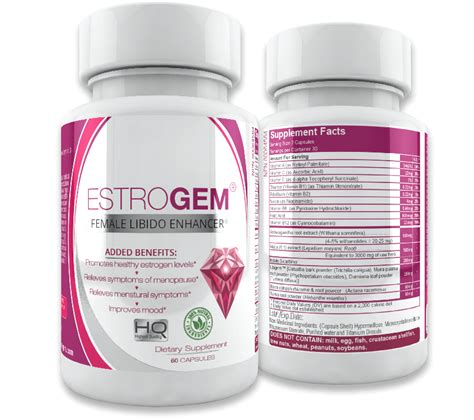 Estrogem Female Libido Enhancer All 100 Natural And With