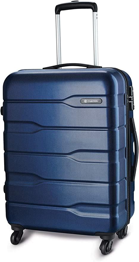 carlton koffer blau blau  amazonde koffer rucksaecke taschen
