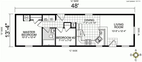 luxury single wide mobile home floor plans  pictures  home plans design