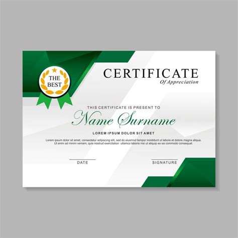background sertifikat hijau aninsy gambar