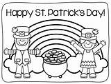 Coloring St Patrick Patricks Pages Saint Kids Happy Sheets Printable Pattys Getdrawings Disney Patty Rainbow Colouring Preschool Catholic Crafts March sketch template