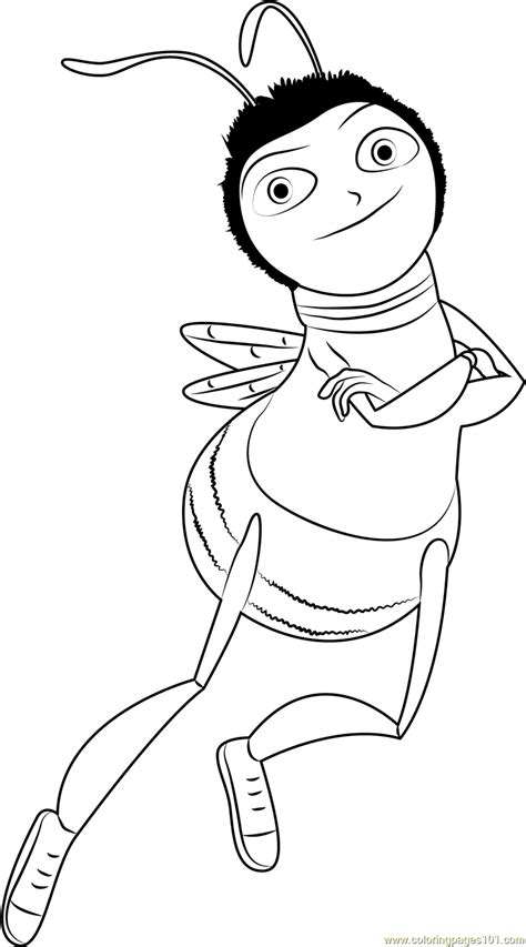 barry benson coloring page  kids  bee  printable coloring