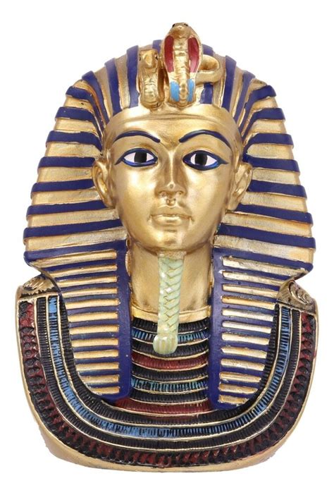 Ancient Egyptian Dynasty King Pharaoh Tutankhamun Bust