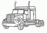Truck Coloring Pages Peterbilt Semi Sketch Realistic Big Kids Paintingvalley Transportation Trucks Result Sheets Printable Choose Board sketch template