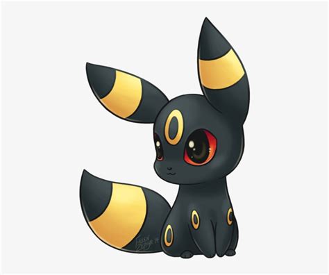 umbreon drawing toothless umbreon chibi  png  pngkit