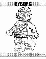 Lego Cyborg Bricks öffnen sketch template