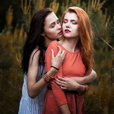 Two Beautiful Lesbian Girls Featuring Youth Beauty And Background