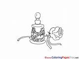 Perfume Coloring Pages Rose Sheet Title Sheets sketch template