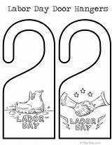 Hangers Labor sketch template