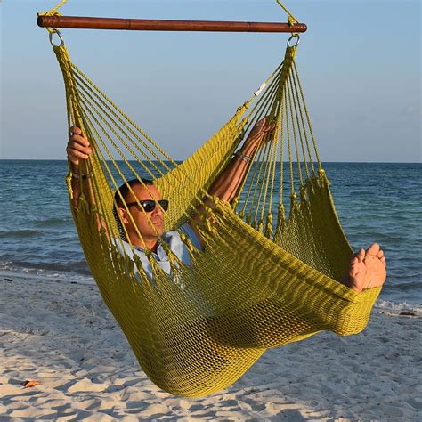 caribbean hammocks jumbo hand woven hammock chair  footrest