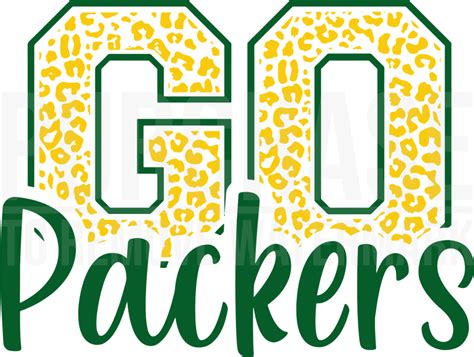 Go Packers Football Svg Green Bay Packer Svg