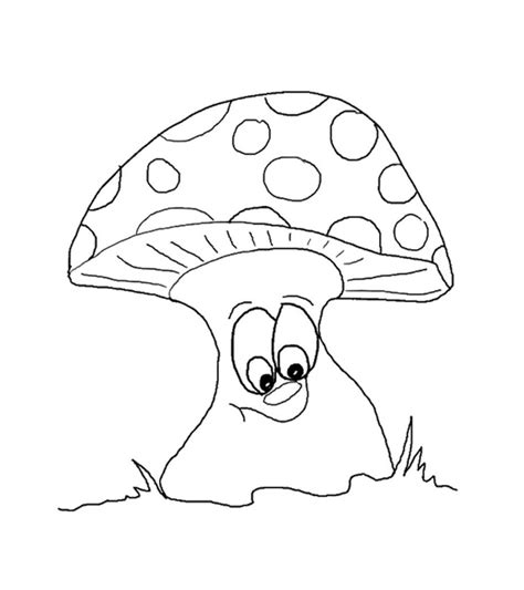 top   pritable mushroom coloring pages