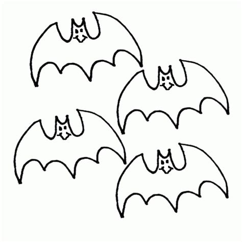 bat halloween coloring page kids colouring pages coloring home