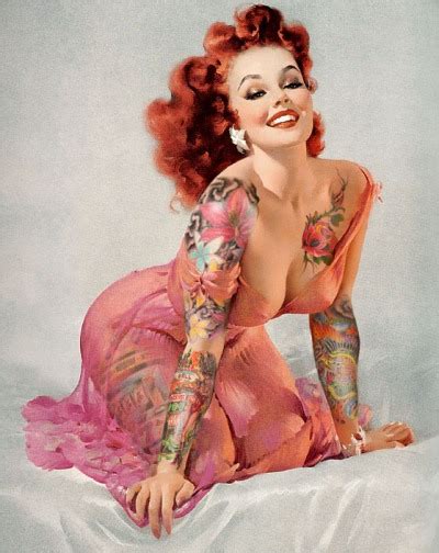 The Infamous Tattooed Lady Curioser And Curioser