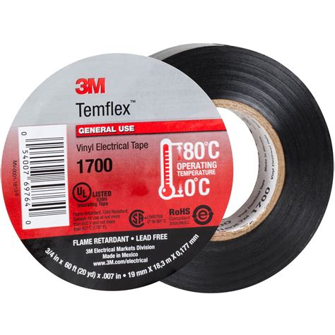 temflex insulating pvc electrical tape shop adhesives sealants tapes metalworks hvac