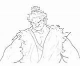 Pages Akuma Coloring Template sketch template