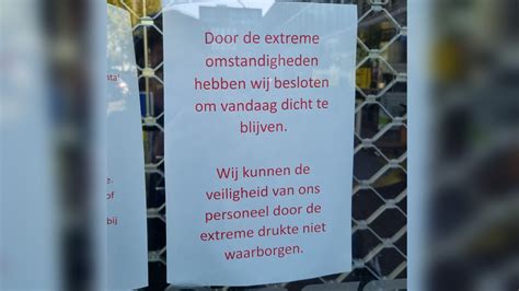 omroep flevoland nieuws winkels bcc lelystad en almere dicht vanwege extreme omstandigheden