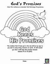 Promises Gods sketch template
