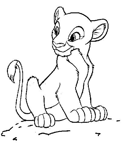 lion cub coloring page  tigalova  deviantart