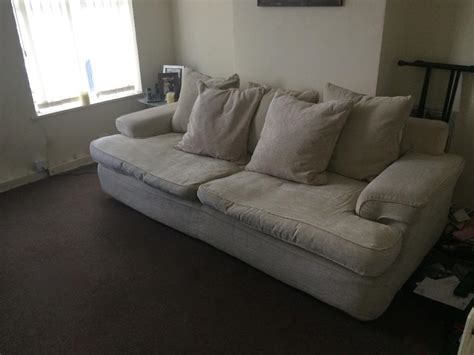light grey leather sofa