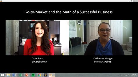 Go To Market And The Math Of A Successful Business Business Unplugged