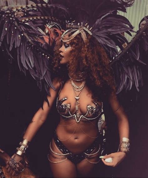 Rihanna And Carnival Carribean Carnival Costumes Carnival Outfit
