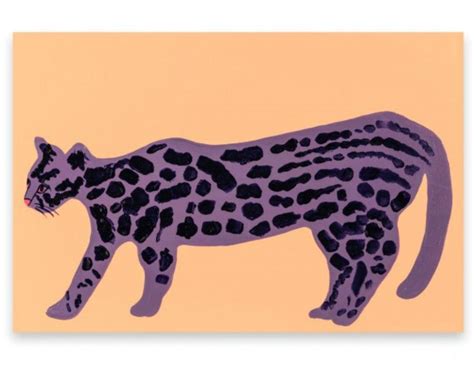 lucie sheridan peinture à l acrylique sur toile cheetah de lucie