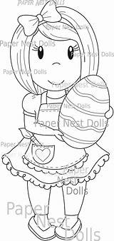 Egg Coloring Lulu Stamps Rubber sketch template