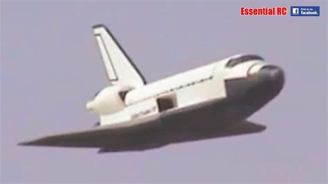 radio controlled rc space shuttle    filmed youtube